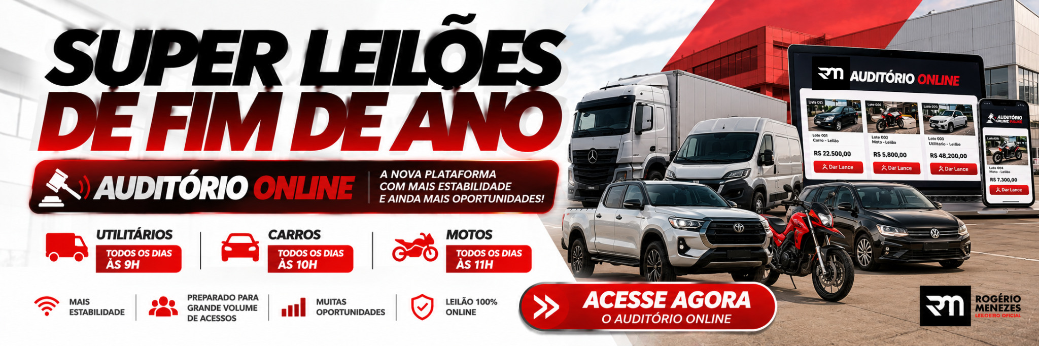SUPER LEILÕES DE FIM DE ANO
