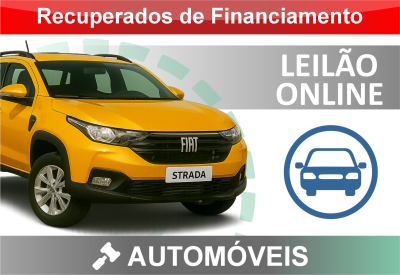 <center><big><b>LEILÃO de AUTOMÓVEIS</b></center> <center></big>Recuperados de Financiamento<br> </center>