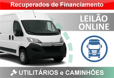 <center><big><b>LEILÃO UTILITÁRIOS e CAMINHÕES</b></center> <center></big>Recuperados de Financiamento<br>Bradesco  </center>